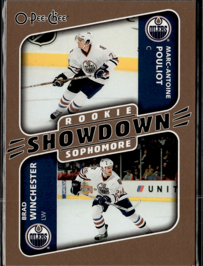 2006-07 O-Pee-Chee - Base - Rookie Showman Sophomore #635 Marc-Antoine Pouliot - Edmonton Oilers - A