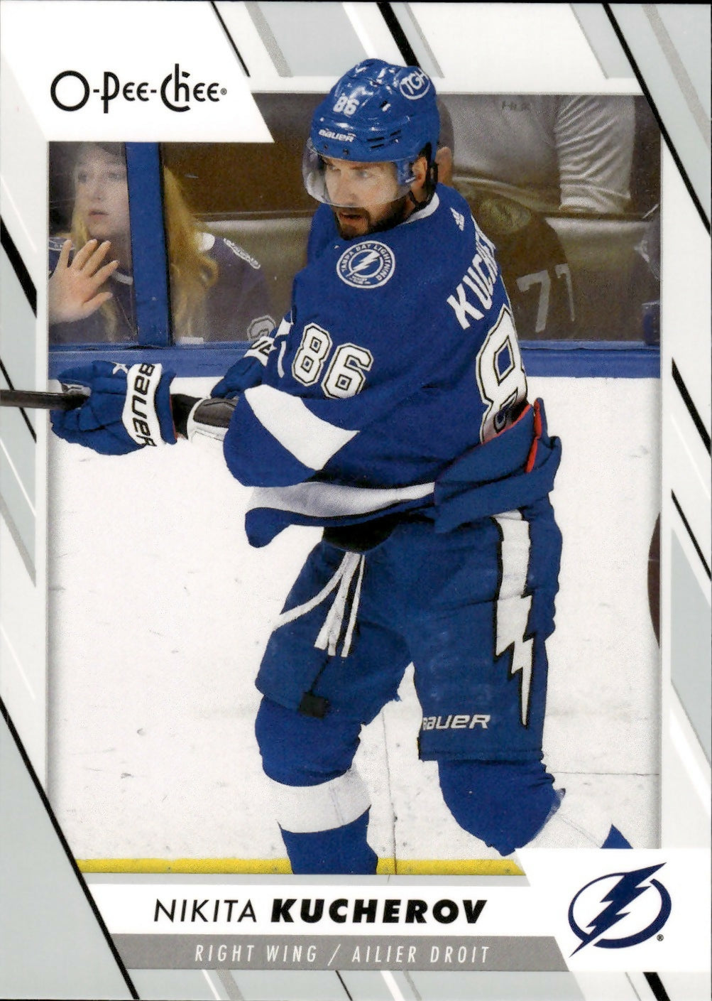 2023-24 Upper Deck O-Pee-Chee Hockey - Base #192 Nikita Kucherov - Tampa Bay Lightning