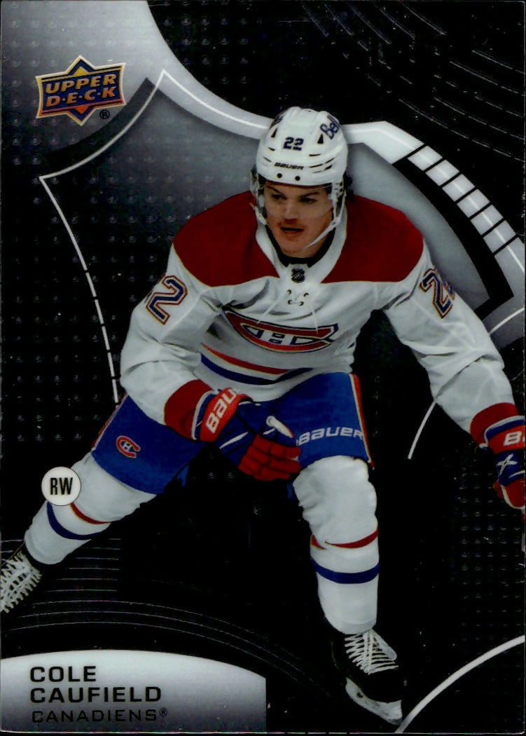 2021-22 Upper Deck Allure Hockey - Base - Rookie #Cole Caufield - Montreal Canadiens - A