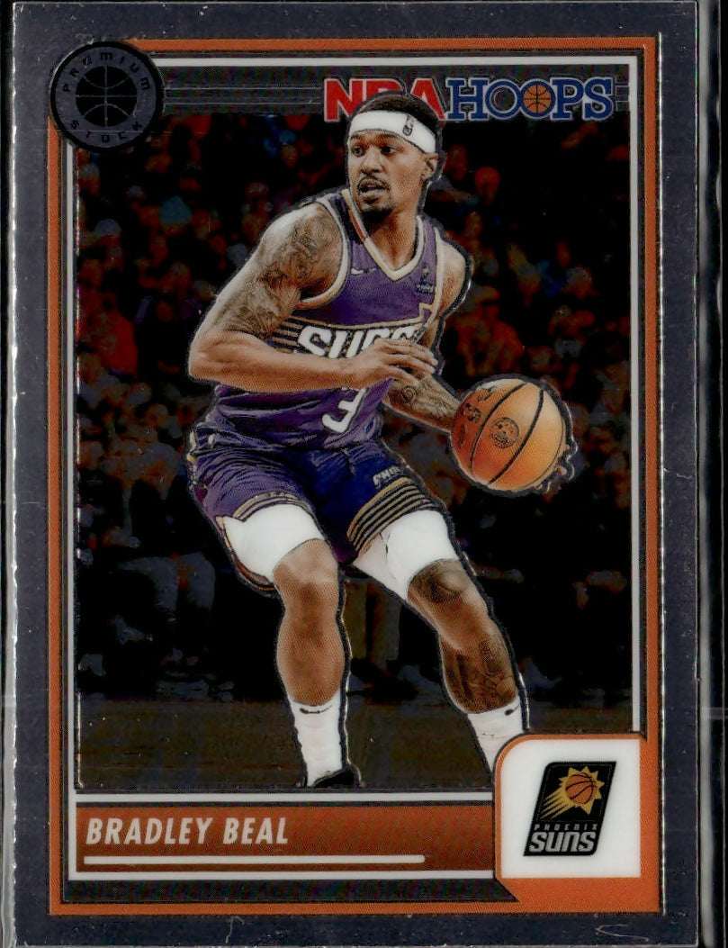 2023-24 Panini NBA Hoops Premium Stock - Base #35 Bradley Beal - Phoenix Suns - A