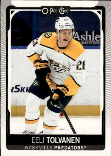 2021-22 Upper Deck O-Pee-Chee Hockey - Base #211 Eeli Tolvanen - Nashville Predators