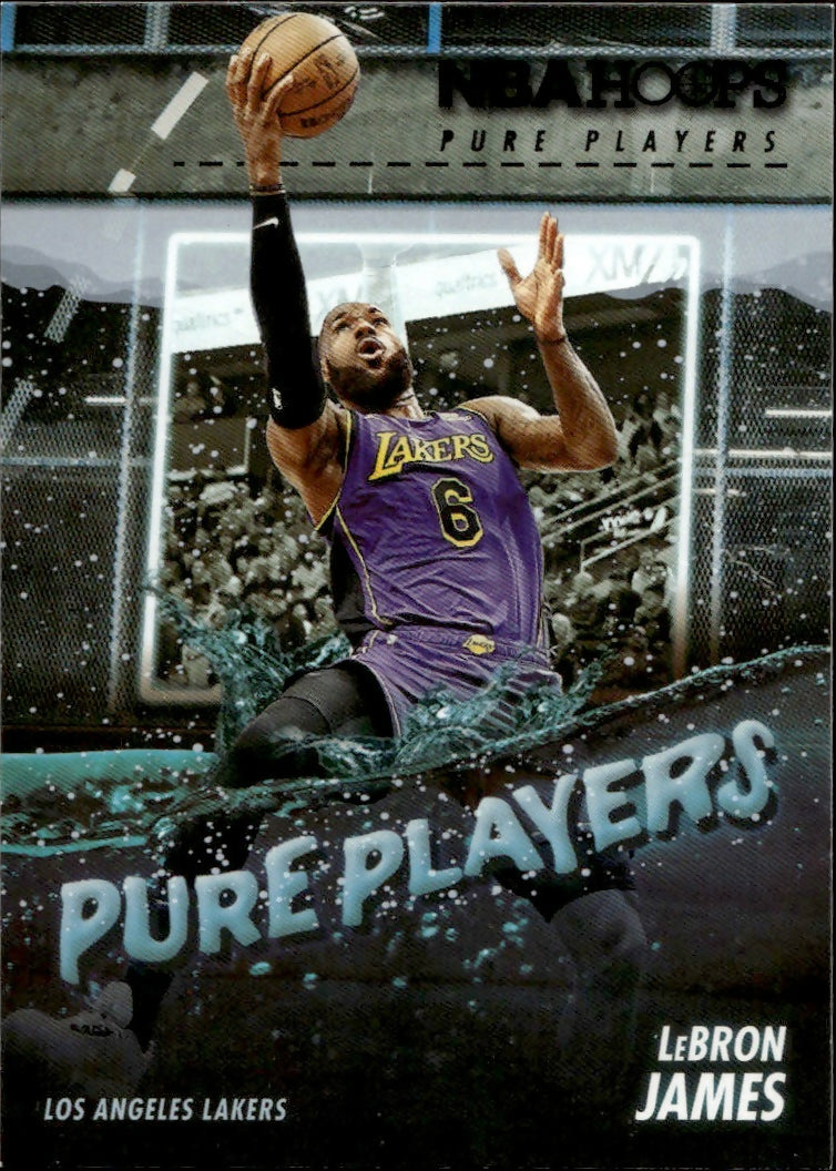 2023-24 Panini Hoops Basketball - Pure Players #4 LeBron James - Los Angeles Lakers - A