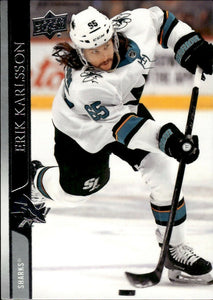 2020-21 Upper Deck Series 1 Hockey #146 Erik Karlsson - San Jose Sharks