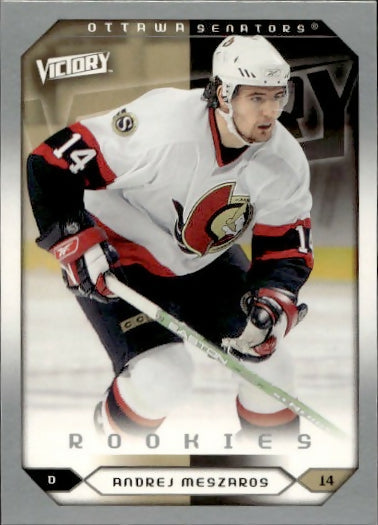2005-06 Upper Deck Victory Hockey - Base #293 Andrej Meszaros - Ottawa Senators - A