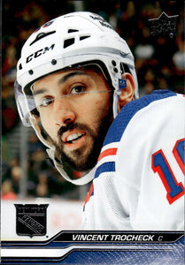 2023-24 Upper Deck Series 2 Hockey - Base #369 Vincent Trocheck - New York Rangers