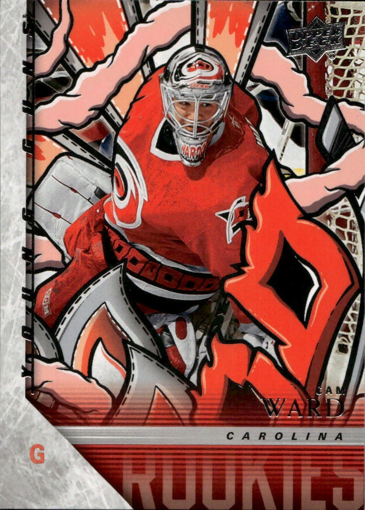 2024-25 Upper Deck Series 1 Hockey - Young Guns Renewed #YGR-12 Cam Ward - Carolina Hurricanes - A