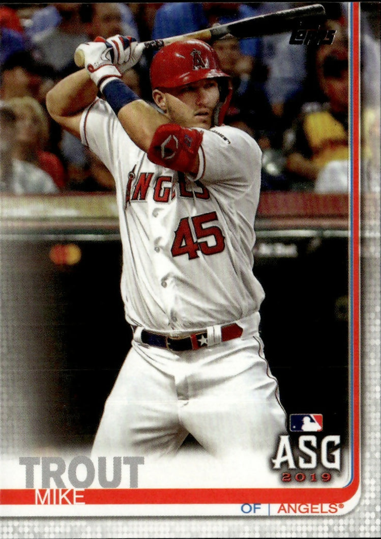 2019 Topps Update #US146 Mike Trout Los Angeles Angels