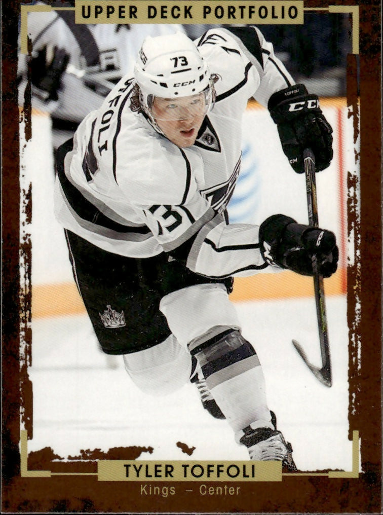 2015-16 Upper Deck Portfolio Hockey - Base #166 Tyler Toffoli - Los Angeles Kings