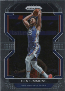 2021-22 Panini Prizm Basketball - Base # 199 Ben Simmons - Philadelphia 76ers