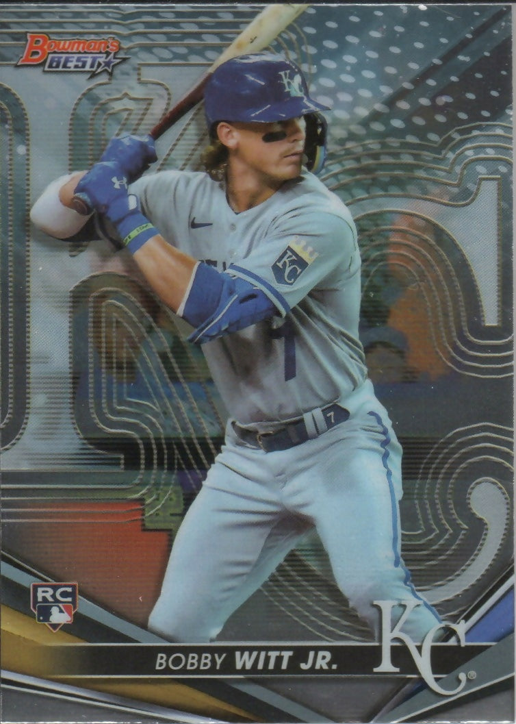 2022 Bowman's Best Baseball - [Base] #13 Bobby Witt Jr. - Kansas City Royals - A