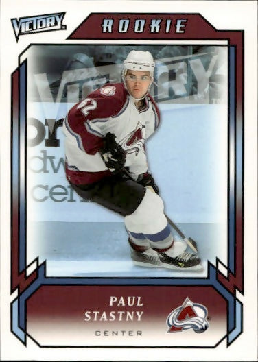 2006-07 Upper Deck Victory Hockey - Base #294 Paul Stasny - Colorado Avalanche - A