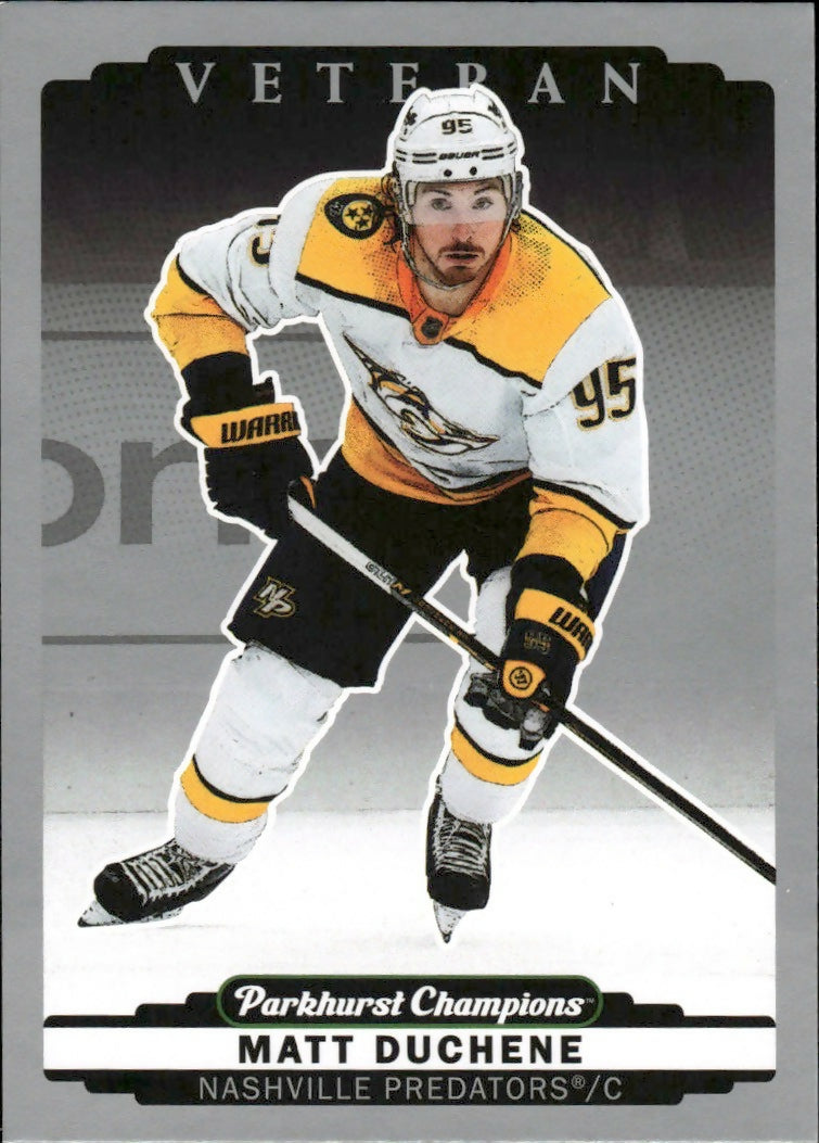 2022-23 Upper Deck Parkhurst Champions - Base - Silver #14 Matt Duchene - Nashville Predators