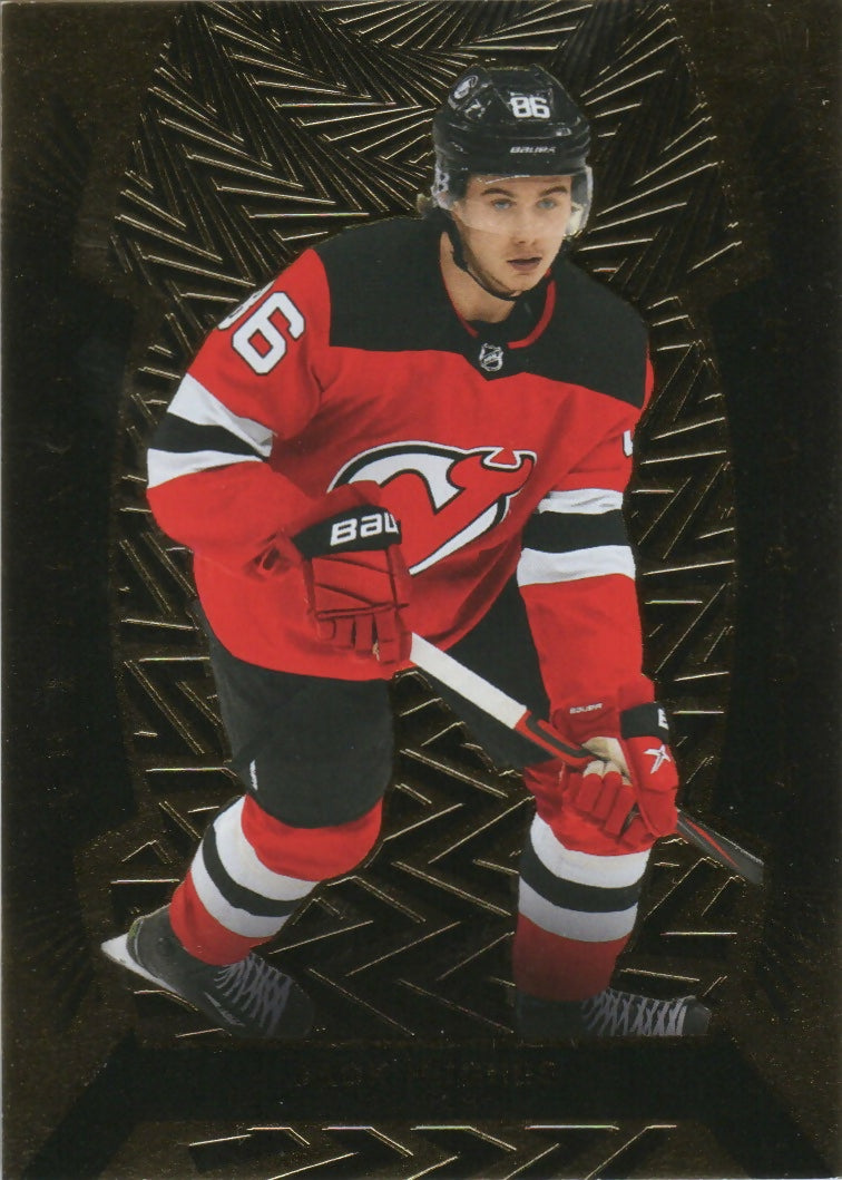 2021-22 Upper Deck Artifacts Hockey - Aurum #A-5 Jack Hughes - New Jersey Devils - A