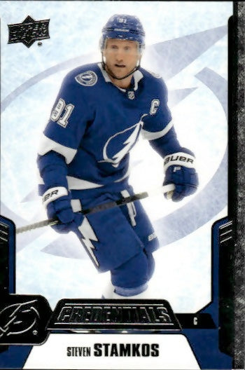 2019-20 Upper Deck Credentials - Base #5 Steven Stamkos - Tampa Bay Lightning