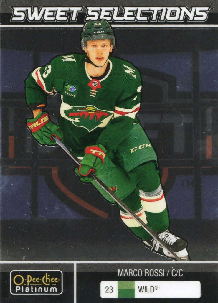 2022-23 Upper Deck O-Pee-Chee Platinum Hockey - Sweet Selection #SS-9 Marco Rossi - Minnesota Wild - A