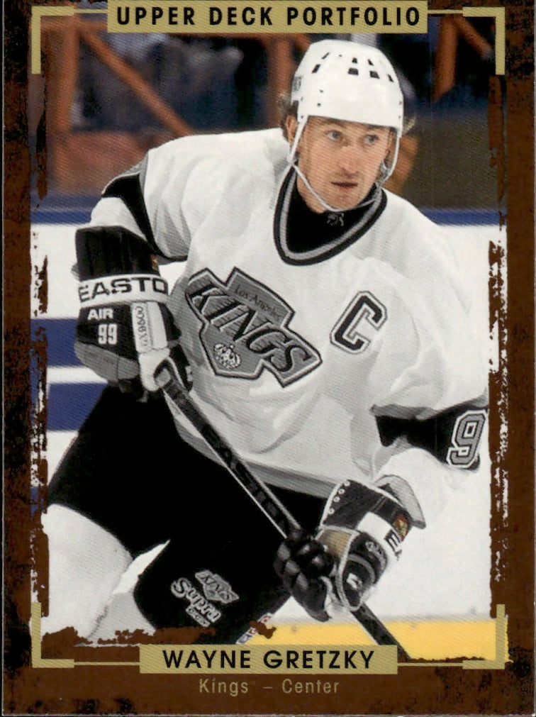 2015-16 Upper Deck Portfolio Hockey - Base #200 Wayne Gretzky - Los Angeles Kings