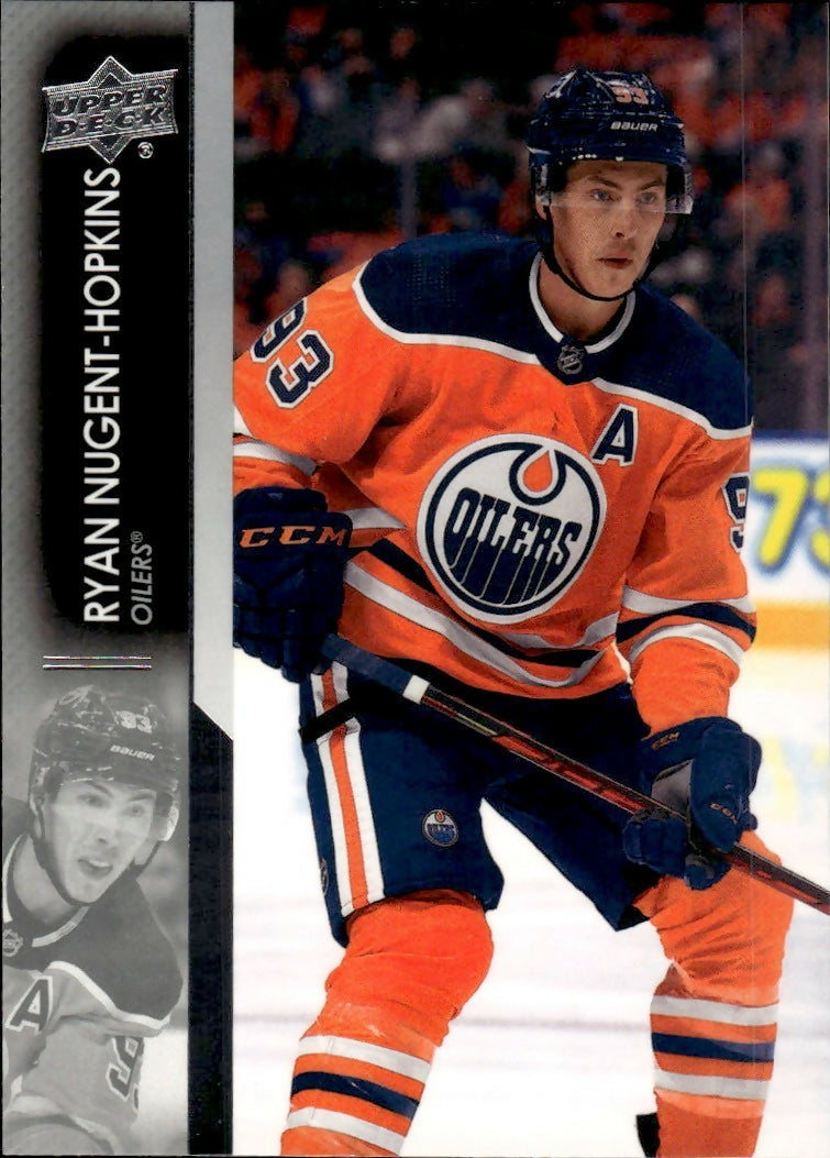 2021-22 Upper Deck Series 2 Hockey - Base #323 Ryan Nugent-Hopkins - Edmonton Oilers - A