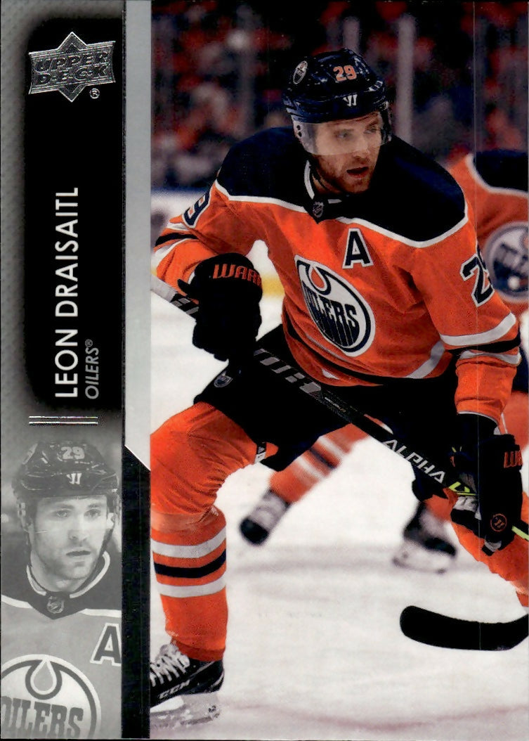 2021-22 Upper Deck Series 2 Hockey - Base #321 Leon Draisaitl - Edmonton Oilers - A