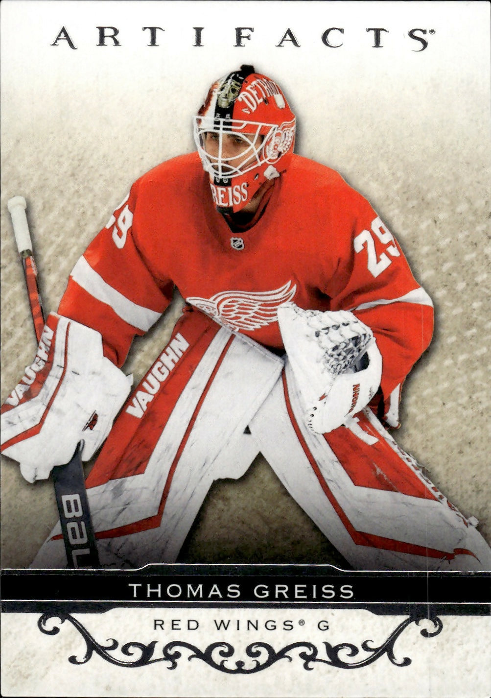 2021-22 Upper Deck Artifacts Hockey - Base #43 Thomas Greiss - Detroit Redwings