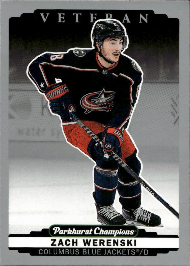 2022-23 Upper Deck Parkhurst Champions - Base - Silver #60 Zach Werenski - Columbus Blue Jackets - A