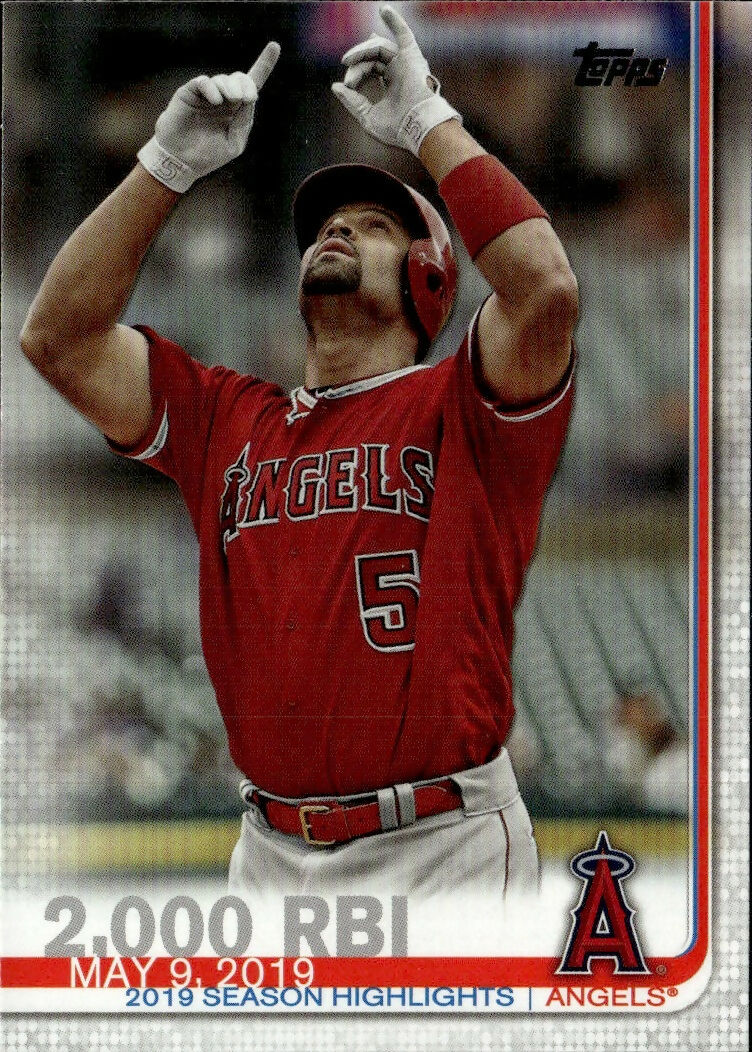 2019 Topps Update #US72 2,000 Los Angeles Angels