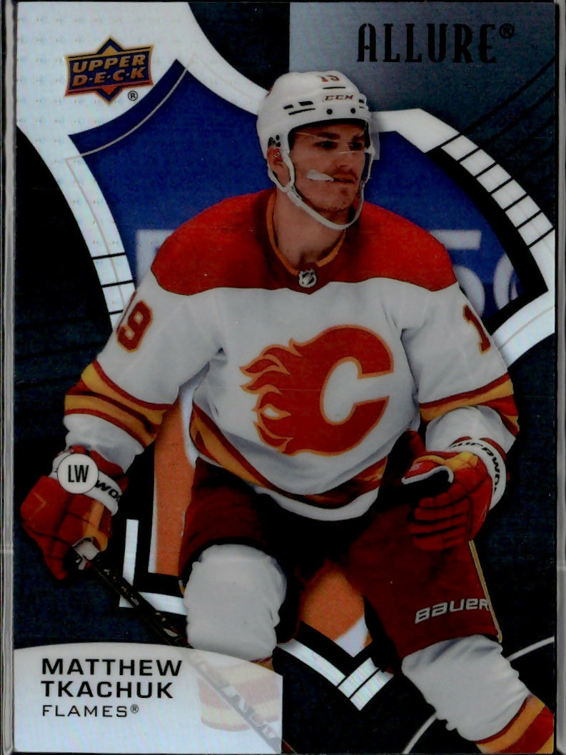 2021-22 Upper Deck Allure Hockey - Base - Black Rainbow #94 Matthew Tkachuk - Calgary Flames