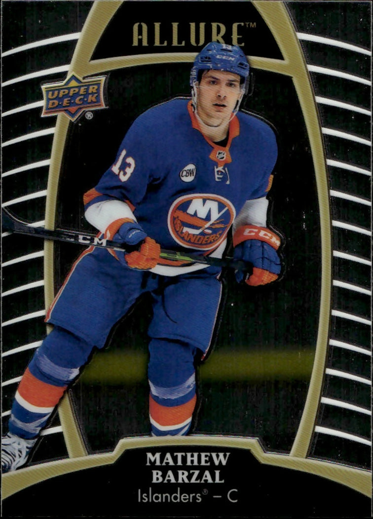 2019-20 Upper Deck Allure Hockey - Base #59 Mathew Barzal - New York Islanders