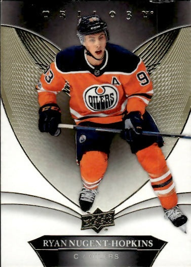 2018-19 Upper Deck Trilogy Hockey - Base #43 Ryan Nugent-Hopkins - Edmonton Oilers