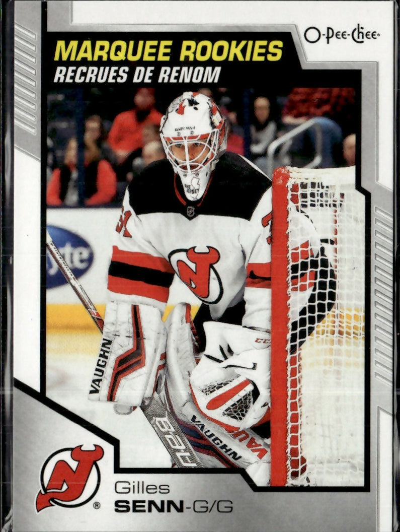2020-21 Upper Deck 2020-21 O-Pee-Chee Update #615 Gilles Senn New Jersey Devils Rookie