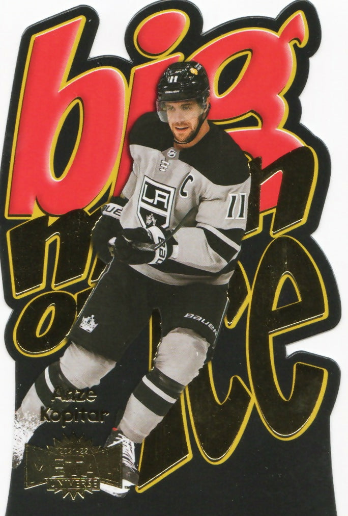 2021-22 Upper Deck Skybox Metal Universe - Big Man On ice :96 #BM-14 Anze Kopitar - Los Angeles Kings - A