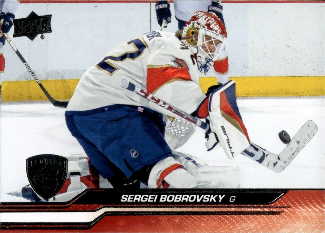 2023-24 Upper Deck Series 1 Hockey - Base #79 Sergei Bobrovsky - Florida Panthers - A