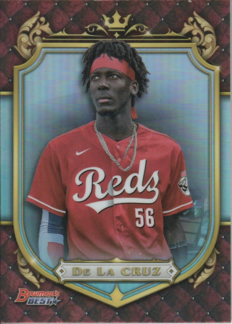 2022 Bowman's Best Baseball - Prospective Royalty #PR-6 Elly De La Cruz - Cincinnati Reds - A