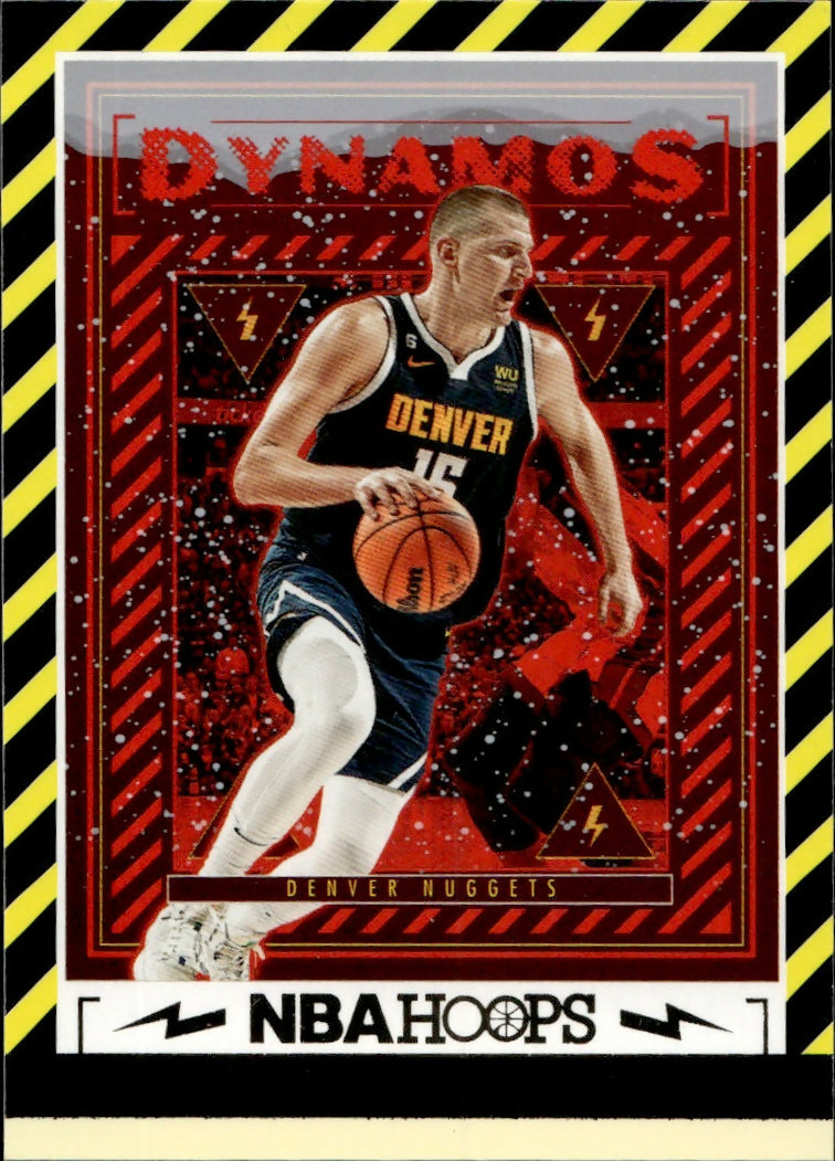 2023-24 Panini Hoops Basketball - Dynamos #3 Nikola Jokic - Denver Nuggets - A