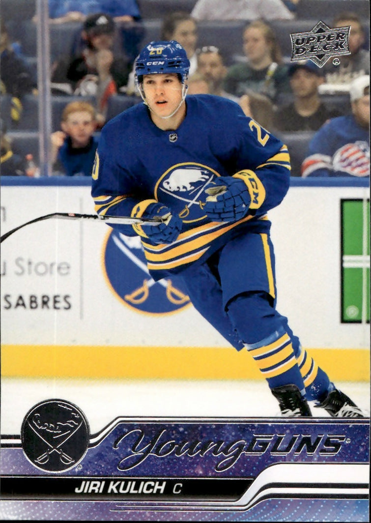 2023-24 Upper Deck Extended Series Hockey - Base - Young Guns #710 Jiri Kulich - Buffalo Sabres - A