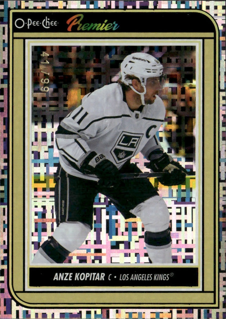 2022-23 Upper Deck O-Pee-Chee - Premier #P-23 Anze Kopitar - Los Angeles Kings - A
