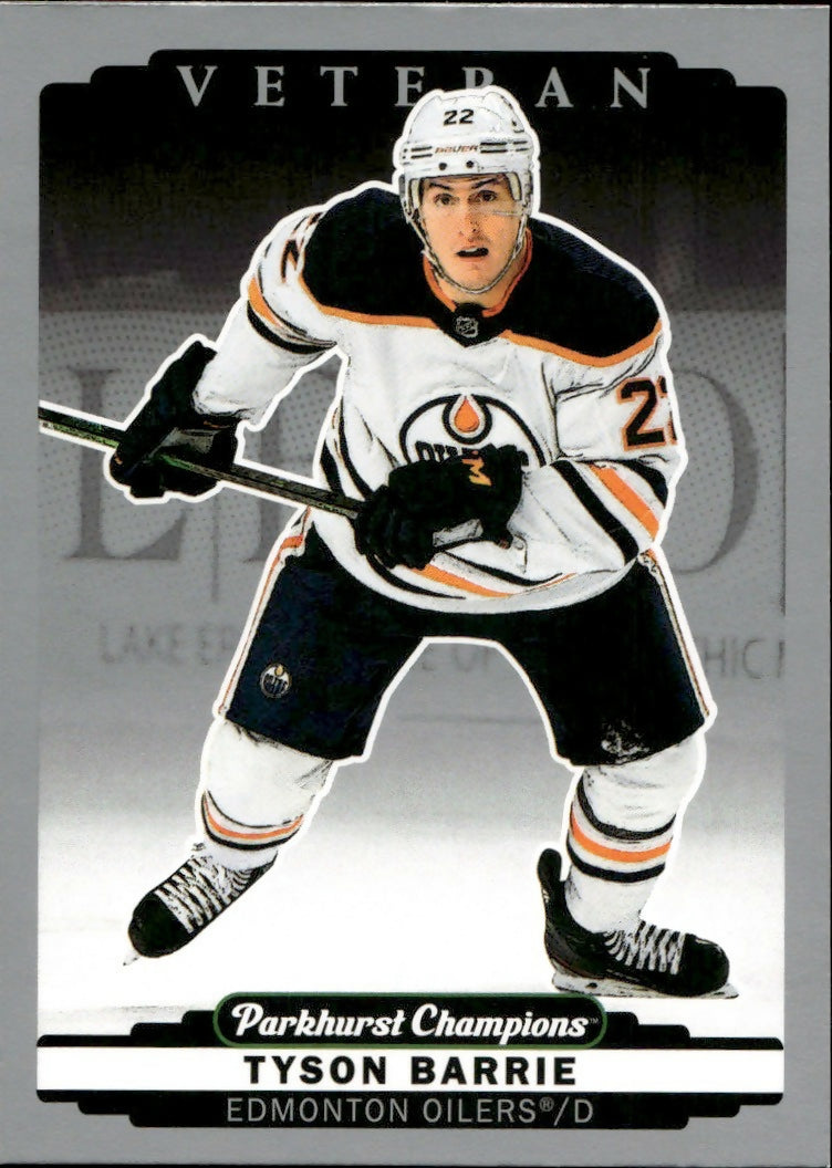 2022-23 Upper Deck Parkhurst Champions - Base - Silver #78 Tyson Barrie - Edmonton Oilers - A