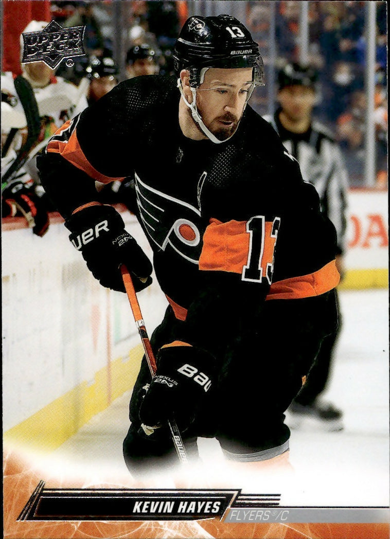 2022-23 Upper Deck Series 1 Hockey - Base #134 Kevin Hayes - Philadelphia Flyers - A