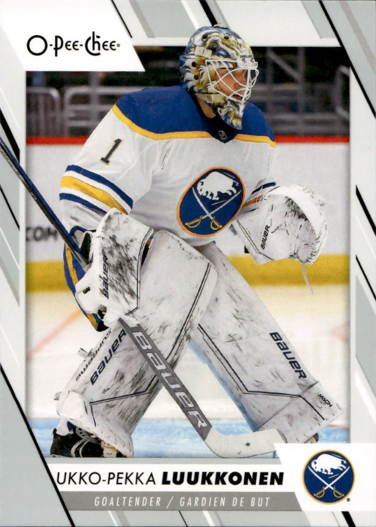 2023-24 Upper Deck O-Pee-Chee Hockey - Base #392 Ukko-Pekka Luukkonen - Buffalo Sabres - A