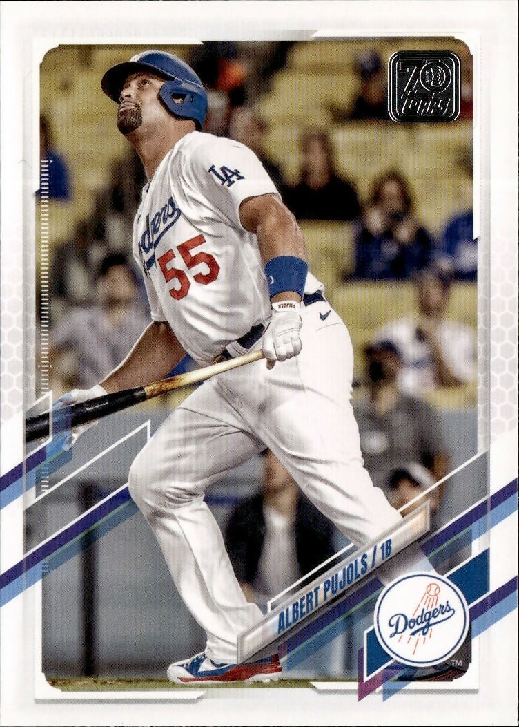 2021 Topps Update #US200 Albert Pujols Los Angeles Dodgers