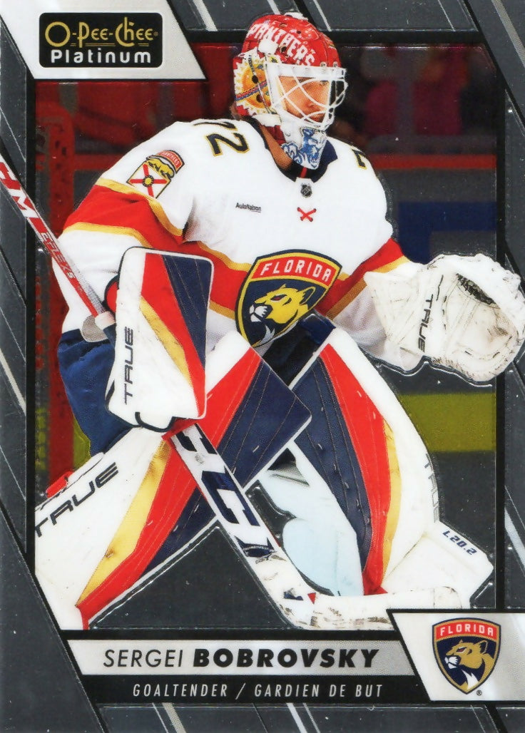 2023-24 Upper Deck O-Pee Chee Platinum Hockey - Base #31 Sergei Bobrovsky - Florida Panthers - A