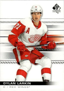 2019-20 Upper Deck SP Authentic Hockey - Base #35 Dylan Larkin - Detroit Red Wings