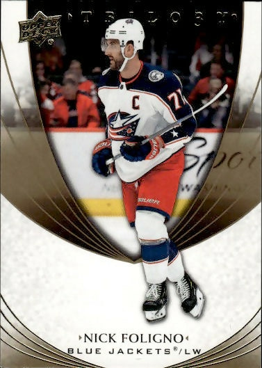 2020-21 Upper Deck Trilogy Hockey - Base #27 Nick Foligno - Columbus Blue Jackets