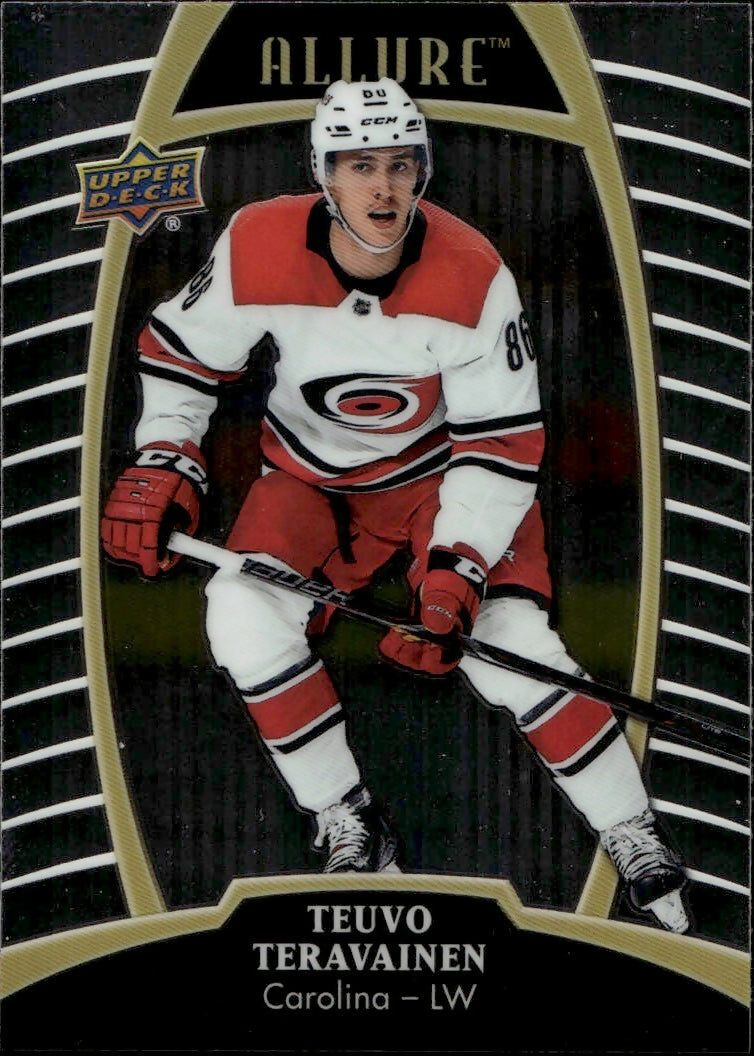 2019-20 Upper Deck Allure Hockey - Base #22 Teuvo Teravainen - Carolina Hurricanes