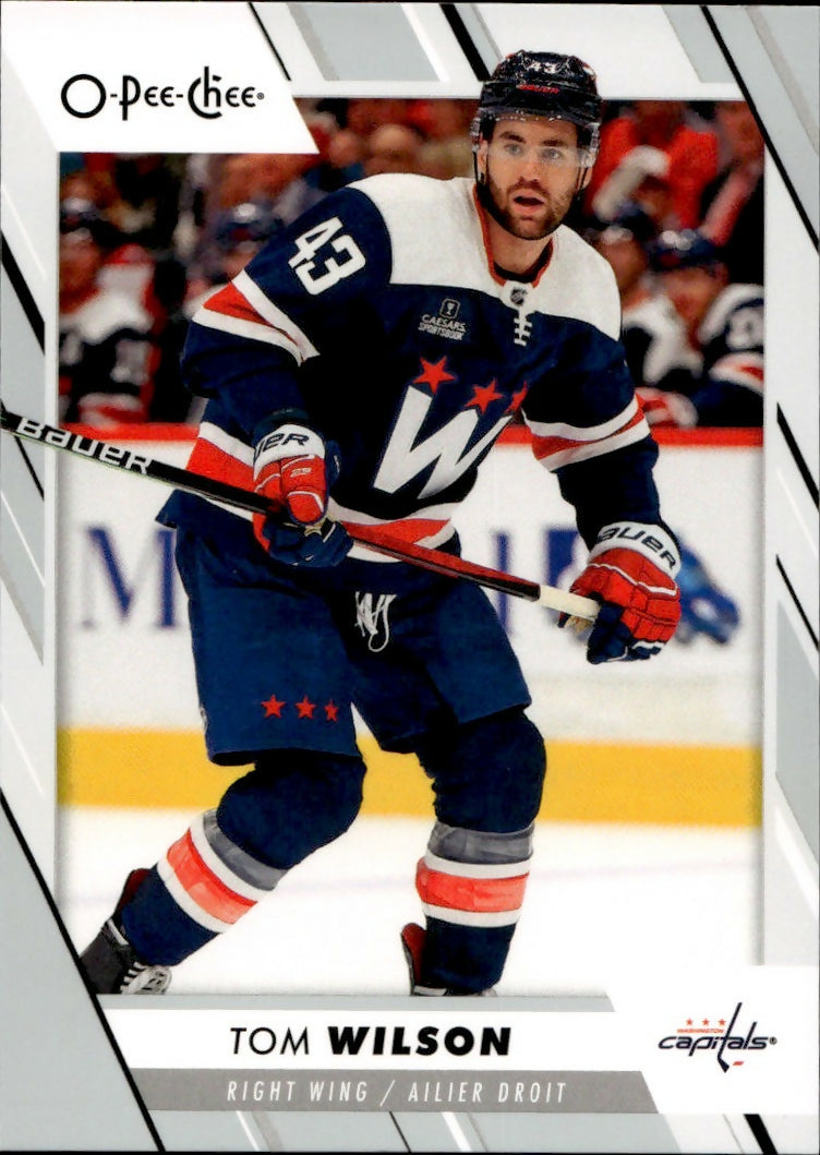 2023-24 Upper Deck O-Pee-Chee Hockey - Base #469 Tom Wilson - Washington Capitals - A