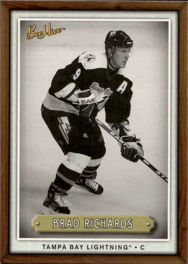 2006-07 Upper Deck - Bee Hive Hockey - Base #10 Brad Richards - Tampa Bay Lightning - A