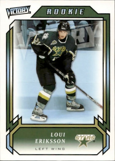 2006-07 Upper Deck Victory Hockey - Base #300 Loui Eriksson - Dallas Stars - A
