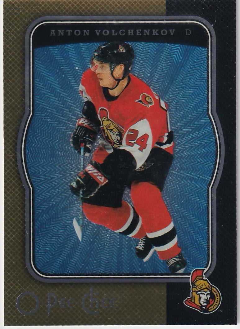 2007-08 O-Pee-Chee - Base #346 Anton Volchenkov - Ottawa Senators - A