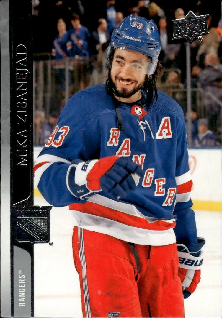 2020-21 Upper Deck Series 1 Hockey #126 Mika Zibanejad - New York Rangers