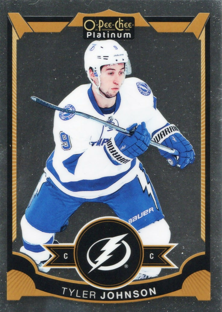 2015-16 Upper Deck O-Pee-Chee Platinum Hockey - Base #67 Tyler Johnson - Tampa Bay Lightning