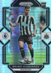 2022-23 Panini Prizm Premier League Soccer - Base - Rookie #179 Bruno Guimaraes - Newcastle United